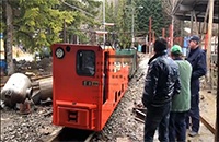 貴州CJY7噸架線式電機車運行視頻