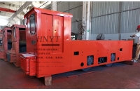 貴州礦用8噸蓄電池電機(jī)車發(fā)往河南
